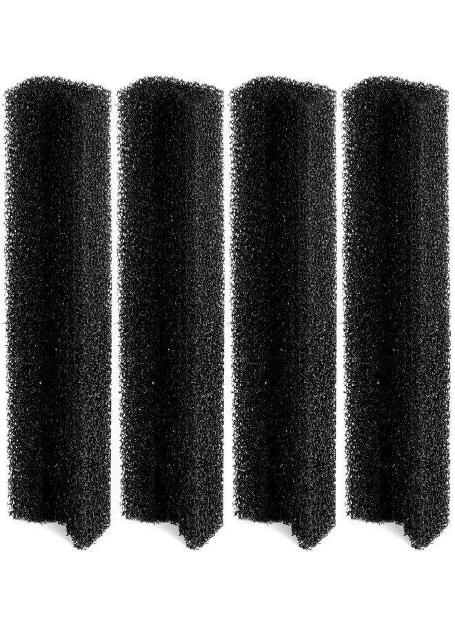 TARARIUM CTUV-H10F Aquarium Filter Sponge Replacement Filters 4 Pack CTUV-H10F-1800A
